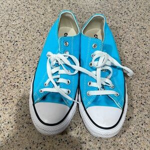 Bright Blue Converse